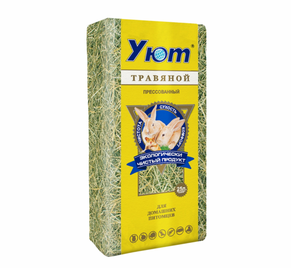 Травяное сено для грызунов (25 л)