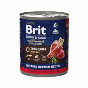 консервы с говядиной и сердцем для собак (850 г)