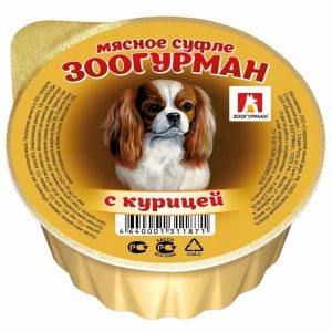 Консервы для собак «Мясное суфле», с курицей, ламистер 1871 (100 г)