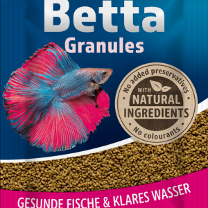 Корм для бойцовых рыб и других видов лабиринтовых. гранулы Betta Granules (5 г)