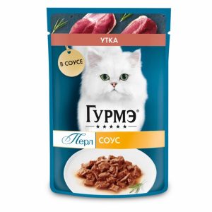 Влажный корм Перл Нежное филе для кошек, с уткой в соусе, 26 шт (26 шт)
