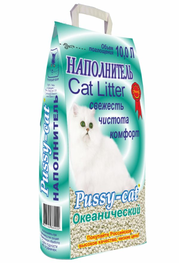 Впитывающий Океанический наполнитель, 10л (4.4 кг)