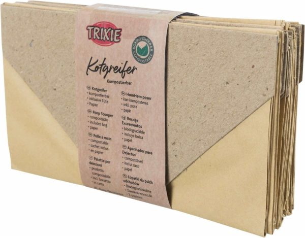 Пакеты для уборки за собаками из бумаги, 10 шт. в упаковке (265 г)
