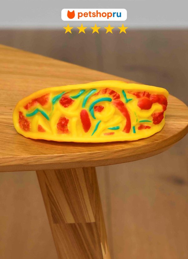 Игрушка для собак, пицца (100 г)