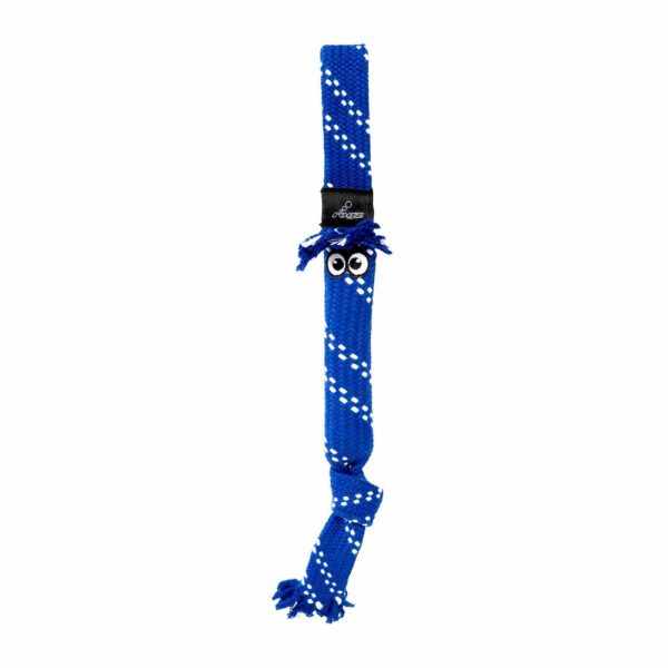 Игрушка веревочная шуршащая SCRUBZ, синий (ЮАР) (M)