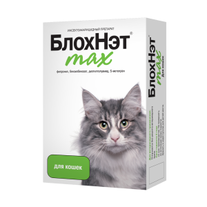 Астрафарм БлохНэт® max для кошек, 0,5 мл*2 (20 г)
