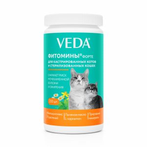 ФИТОМИНЫ ФОРТЕ для кастрированных котов и стерилизованных кошек (100 г)