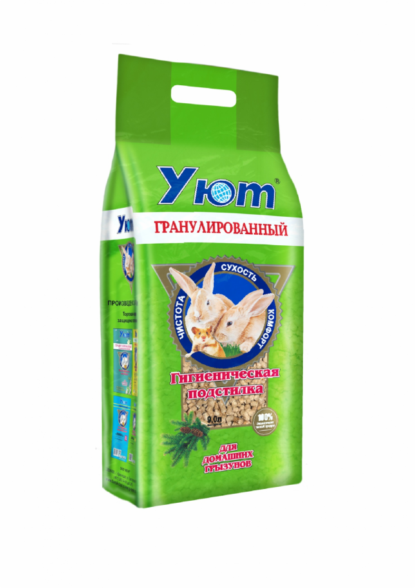 Опилки прессованные гранулированные (1.65 кг)