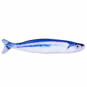 Игрушка для кошки "Селедка", с валерианой (30 г)