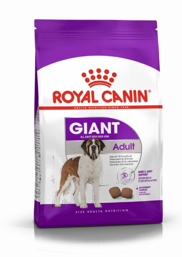 Корм сухой для взрослых собак очень крупных размеров от 18 месяцев, Giant Adult (15 кг)