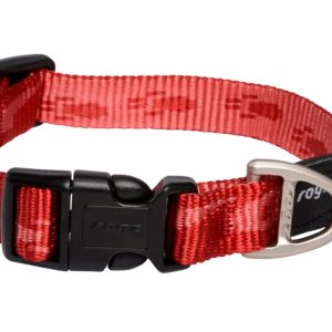 Ошейник серии "Alpinist", красный (ЮАР) (M)