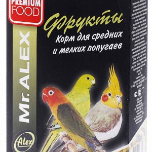 Корм для средних и мелких попугаев "Фрукты" (500 г)