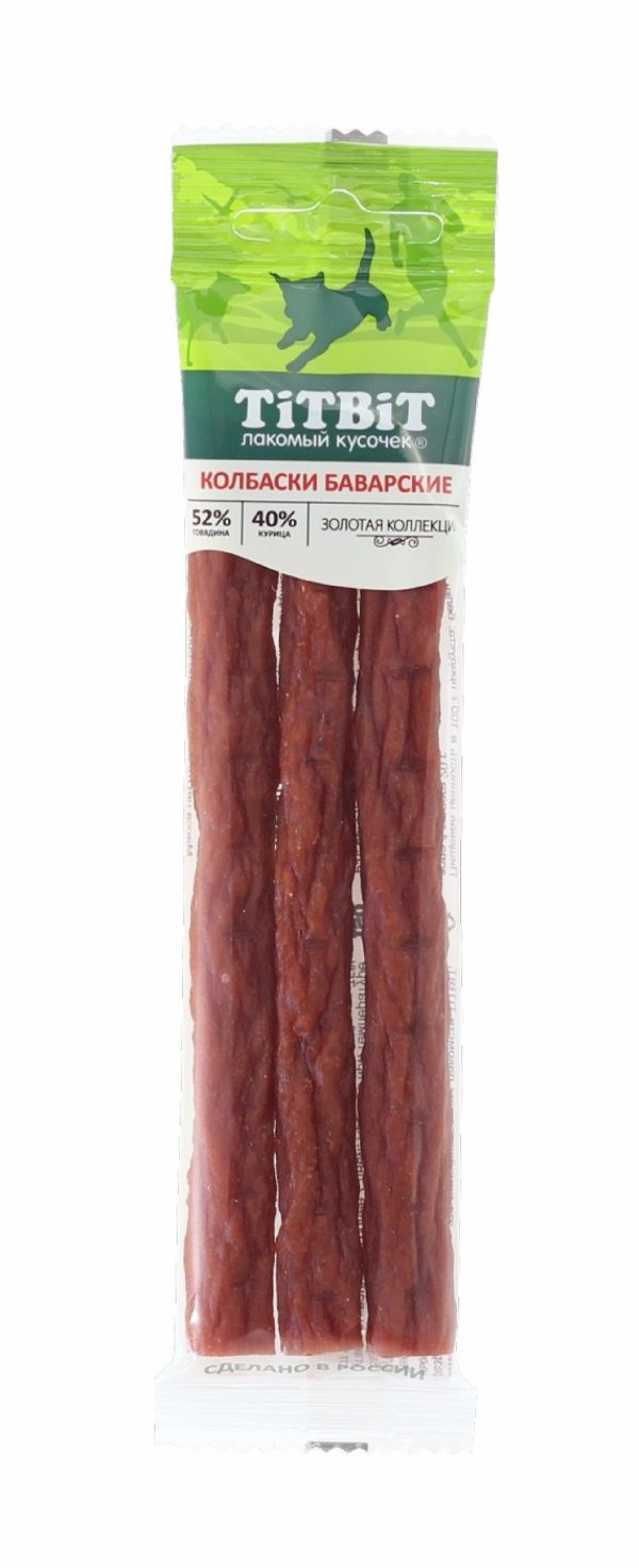 Колбаски Баварские для собак Золотая коллекция (35 г)
