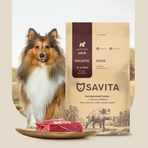 Беззерновой корм для собак малых пород с мясом кабана, GRAIN FREE ADULT MINI, Boar, 1 кг (1 кг)