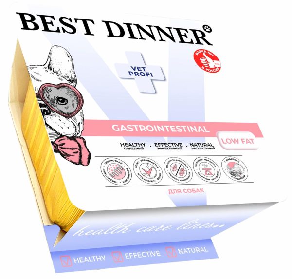 Паштет с индейкой для собак Vet Profi Gastrointestinal Low Fat (100 г)