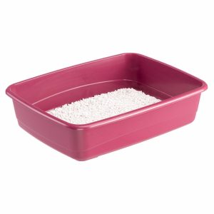 Открытый туалет NIP 10, бордовый (46х35х11 см)