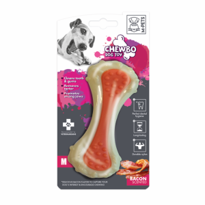 Игрушка Кость вкус бекона нейлон 13см (248 г)