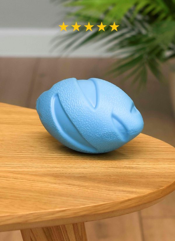 Игрушка для собак, резиновый мяч регби (50 г)