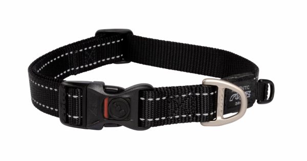 Ошейник серии "Utility",  черный (ЮАР) (XL)
