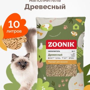 Наполнитель для кошачьего туалета, древесный, 10 л (6.62 кг)