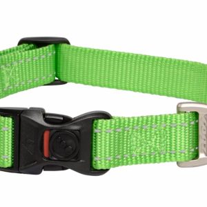 Ошейник серии "Utility", лайм (ЮАР) (XL)