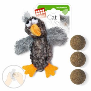 Утка, игрушка с кошачьей мятой (30 г)