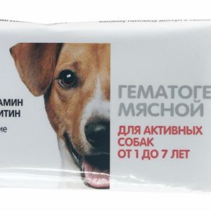 Гематоген мясной для активных собак (35 г)