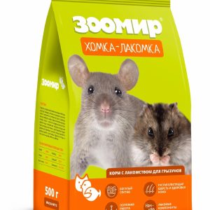 Корм-лакомство для грызунов "Хомка-лакомка" (500 г)