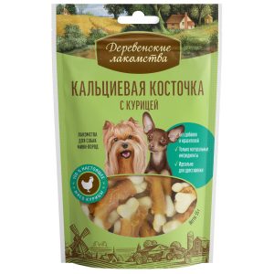 Кальциевая косточка с курицей для для малых и миниатюрных пород (55 г)