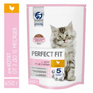 Сухой корм для котят, с курицей (650 г)